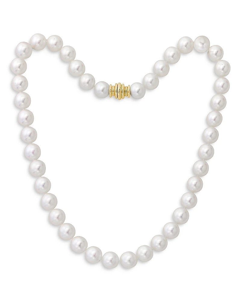 Assael 18K Yellow Gold Japanese Akoya Cultured Pearl Necklace