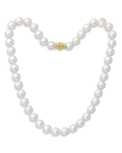 Assael 18K Yellow Gold Japanese Akoya Cultured Pearl Necklace