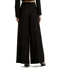 Classic Crepe Wide Leg Work Trouser