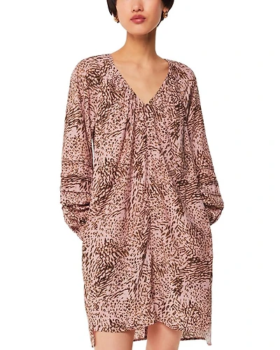 Animal Swirl Cocoon Dress
