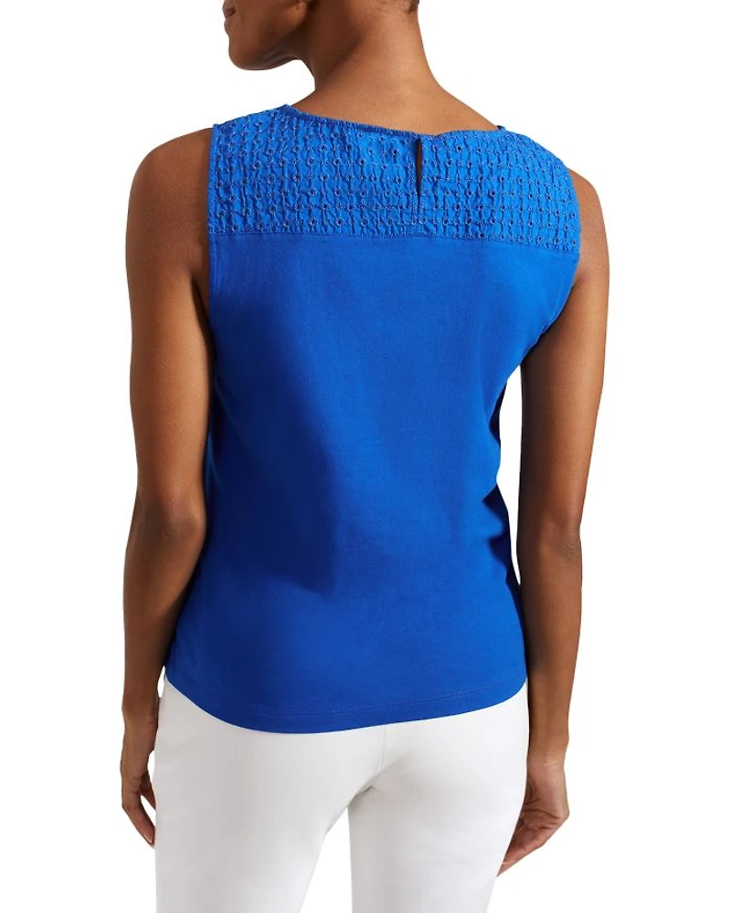 Paige Broderie Top