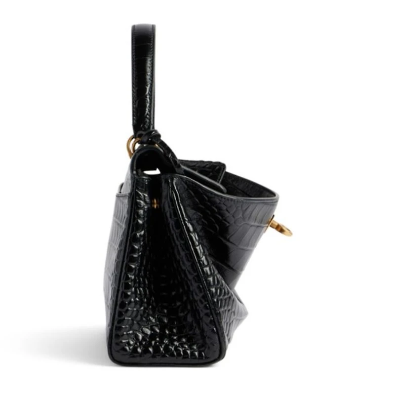 Rodeo Mini Handbag Crocodile Embossed