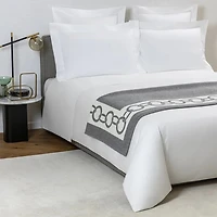 Chains Virgin Wool Throw