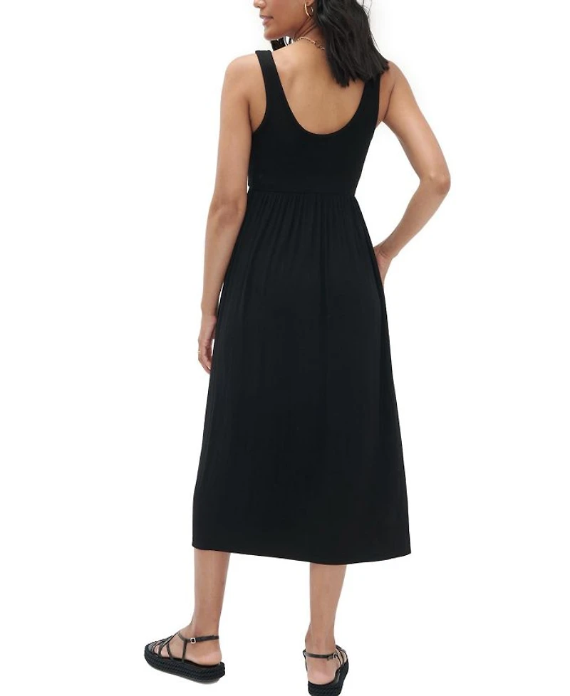 The Softest Rib Maternity Nursing Friendly Tank Dress