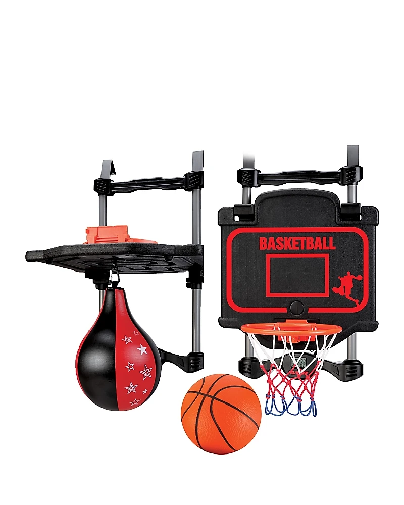Nsg Over the Door Basketball & Boxing Combo Set