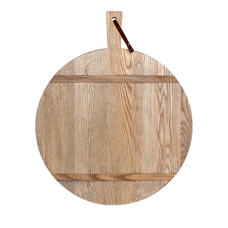 J. k. Adams Ash Wood Round Serving Board