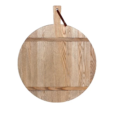 J. k. Adams Ash Wood Round Serving Board