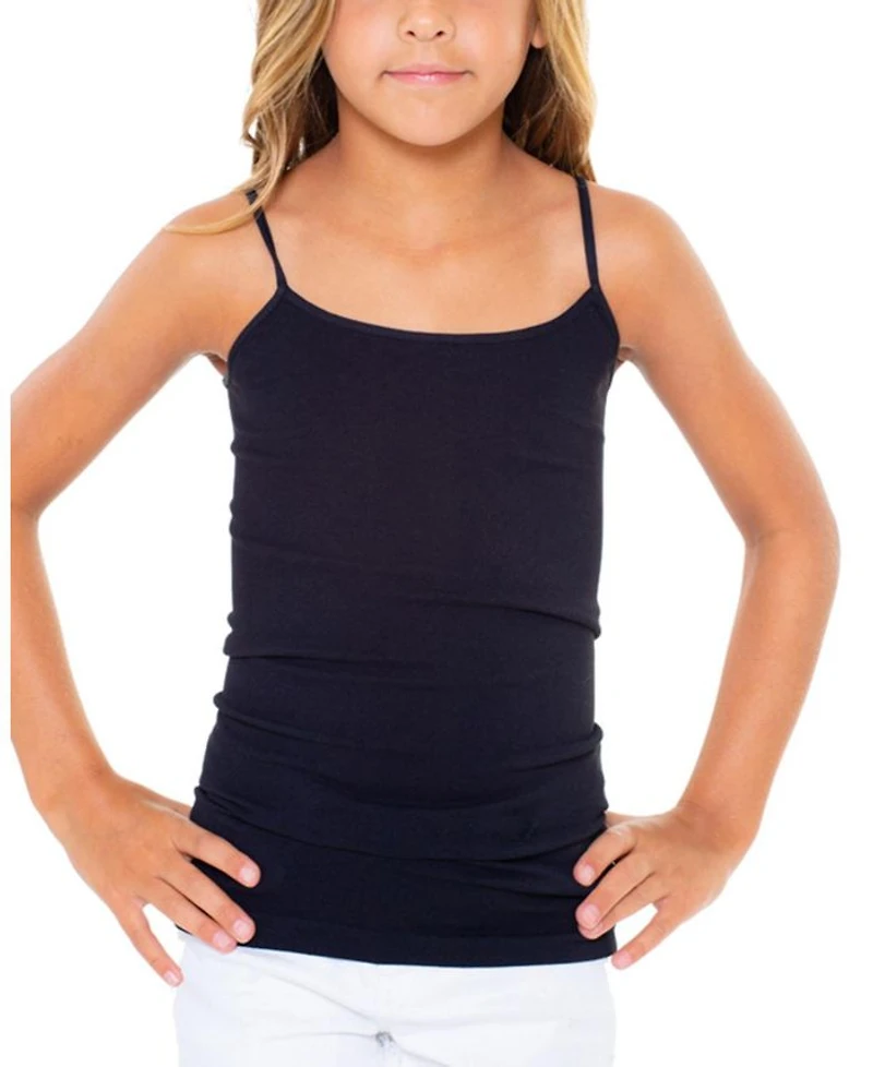 Girls' Solid Full Cami, Bundle of Two
