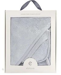 Ely's & Co. Unisex Hooded Towel Washcloth - Baby