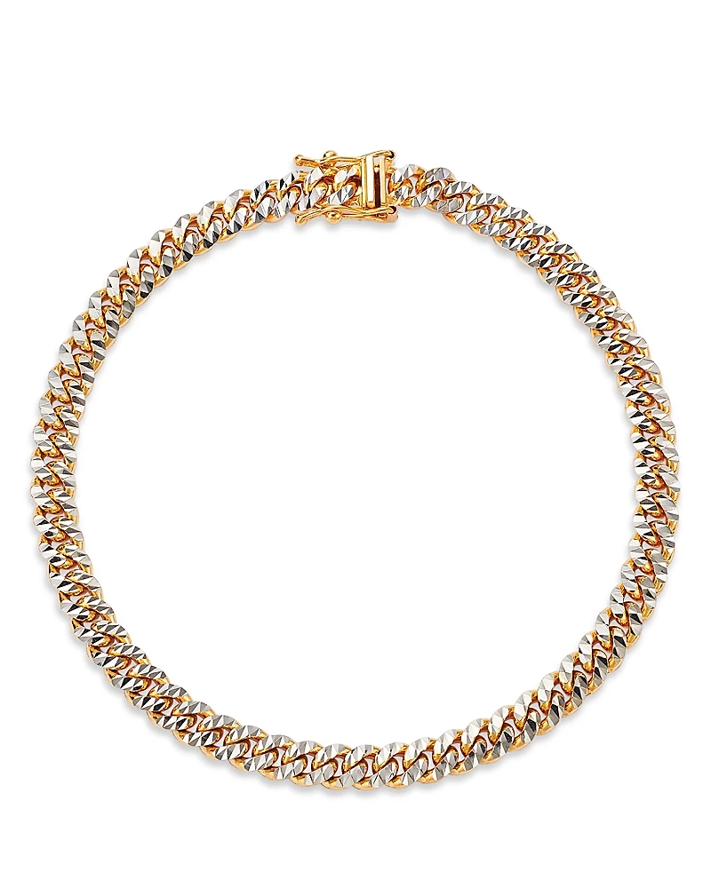 Bloomingdale's Fine Collection Miami Cuban Link Chain Bracelet