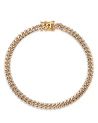 Bloomingdale's Fine Collection Miami Cuban Link Chain Bracelet