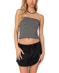 Edikted Lilah Striped Tube Top