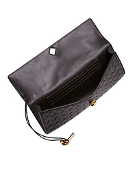 Andiamo Intrecciato Leather Clutch
