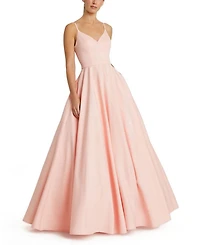 Classic A-Line V-Neck Ballgown