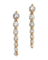 Bloomingdale's Fine Collection Diamond Graduated Linear Drop Earrings