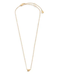 Pavé Polished Pebble Pendant Necklace, 14"-17"