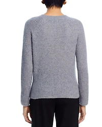 Shaker Stitch Raglan Sweater - Exclusive