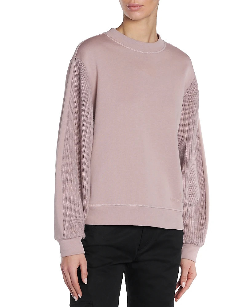 Moncler Mixed Media Sweatshirt