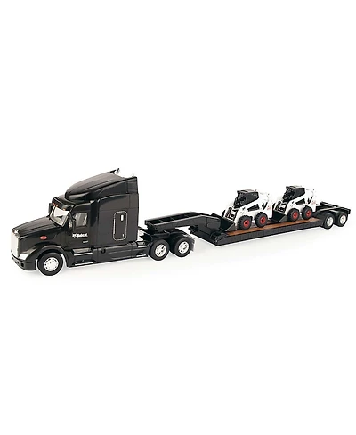 Ertl 1/32 Big Roads Peterbilt with Lowboy Die-Cast Bobcat Skid Loaders Toy 2-4 - Ages 2-4