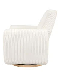 Tuba Corduroy Extra Wide Swivel Glider