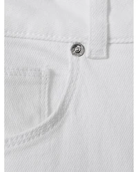 Selin High Rise Straight Leg Jeans White