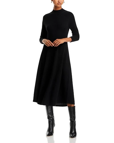 Mock Neck Dress