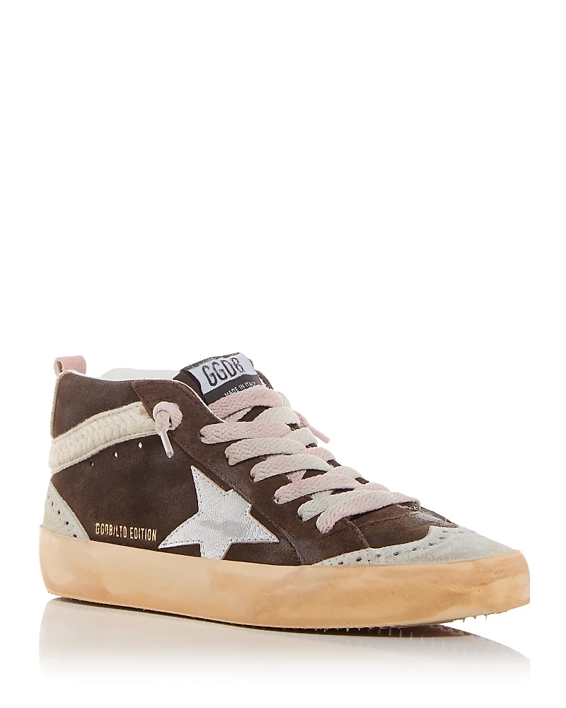 Golden Goose Women's Mid Star Ltd Low Top Sneakers