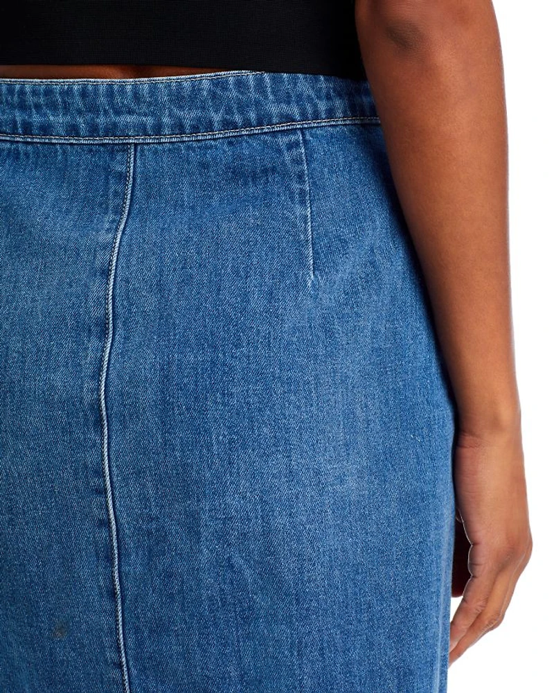 Kris Denim Mini Skirt