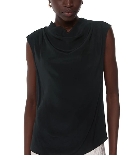 Crinkle Sleeveless Tank Top