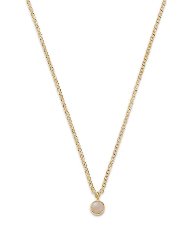 Zoe Chicco 14K Yellow Gold Opal Drop Choker Necklace, 14