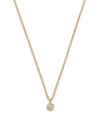 Zoe Chicco 14K Yellow Gold Opal Drop Choker Necklace, 14