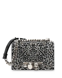 McQueen Mini Jeweled Satchel