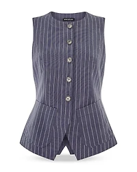 Lottie Pinstriped Vest