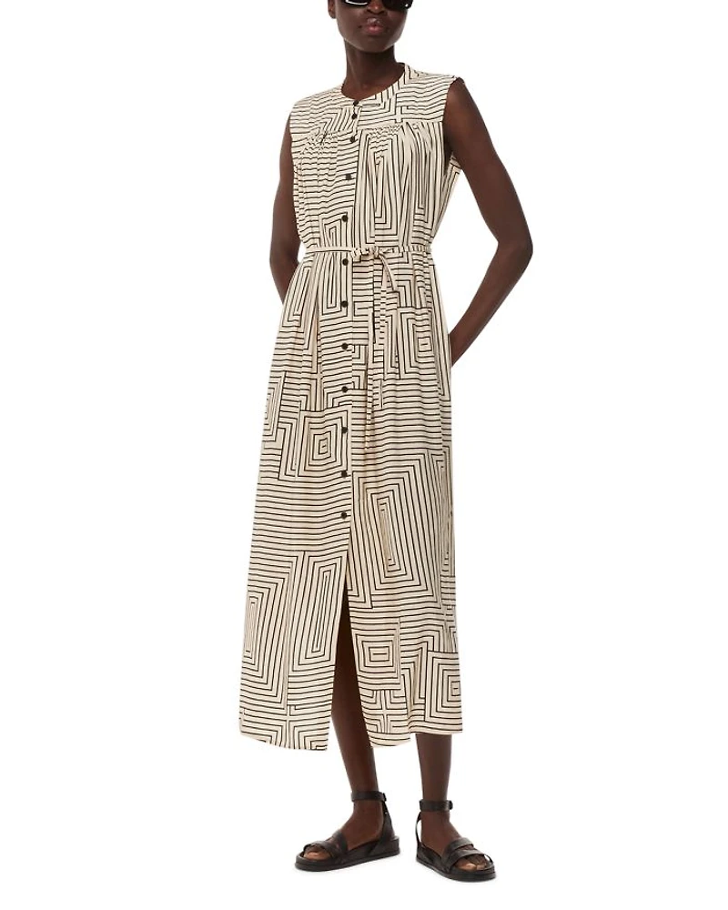 Angled Stripe Ilana Dress
