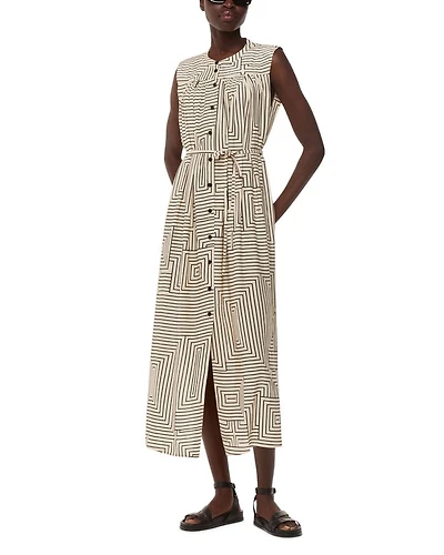 Angled Stripe Ilana Dress