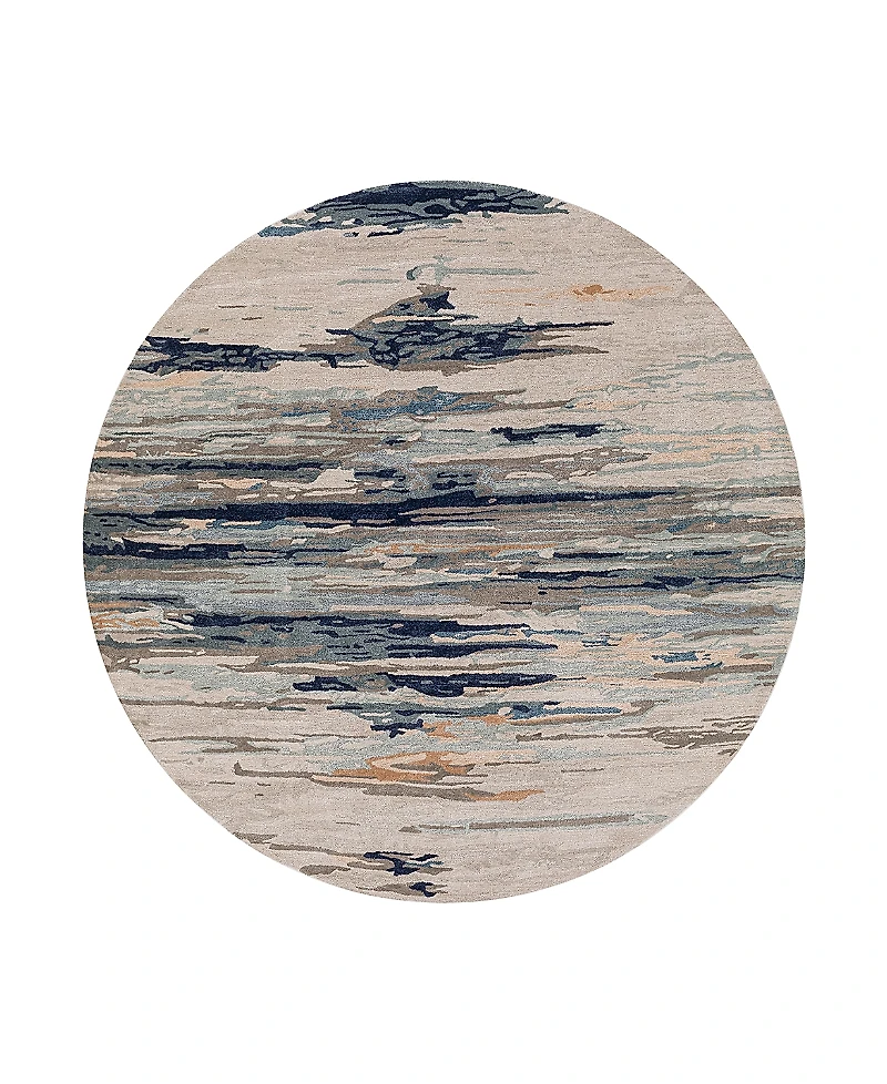 Surya Kavita 20744 Round Area Rug, 8' x 8'