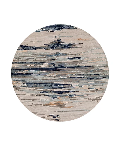 Surya Kavita 20744 Round Area Rug, 8' x 8'