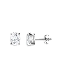 Bloomingdale's Fine Collection Certified Lab Grown Oval Diamond Stud Earrings