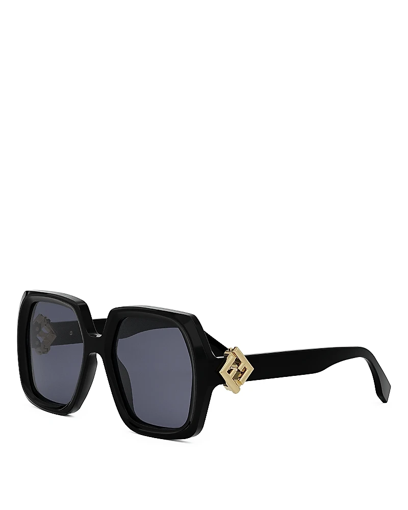 Fendi Ff Square Sunglasses, 53mm