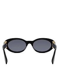 FF Diamonds Oval Sunglasses, 53mm