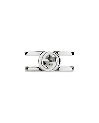 Sterling Silver Interlocking Ring