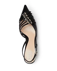 Women's Regent Buckles Slingback Pumps