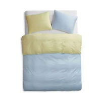 Reversible Egyptian Cotton Duvet Cover Set, Full Queen - Exclusive