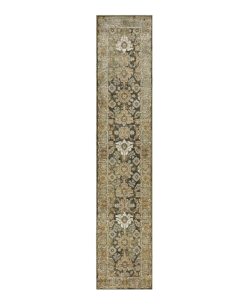 Oriental Weavers Andorra 2417B Runner Area Rug, 2'6 x 12'