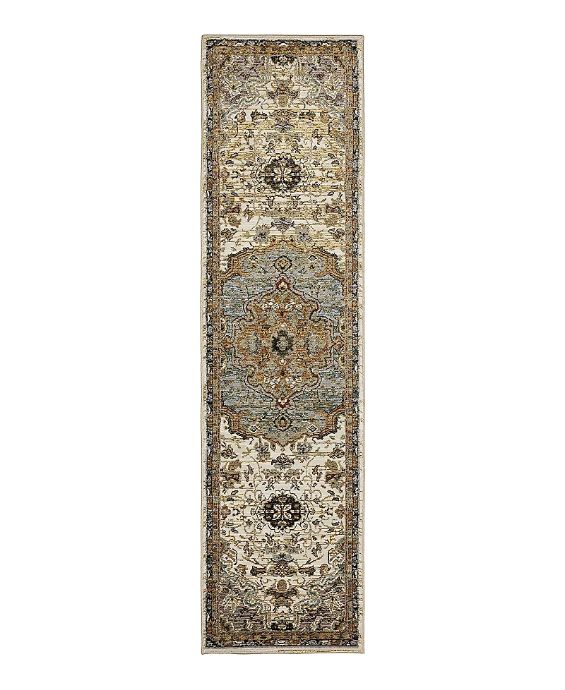 Oriental Weavers Andorra 2451B Runner Area Rug, 2'3 x 8'