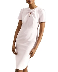 Hobbs London Carolina Puff Sleeve Dress