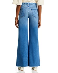 The Roller High Rise Wide Leg Jeans Work Hard Play