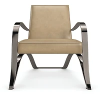 Caracole Opening Act Leather Chair