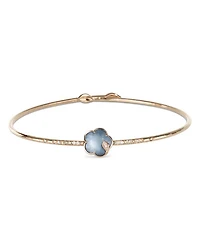 Petit Joli Lunaire 18K Rose Gold Lunar Garden Gem Choker with Diamonds