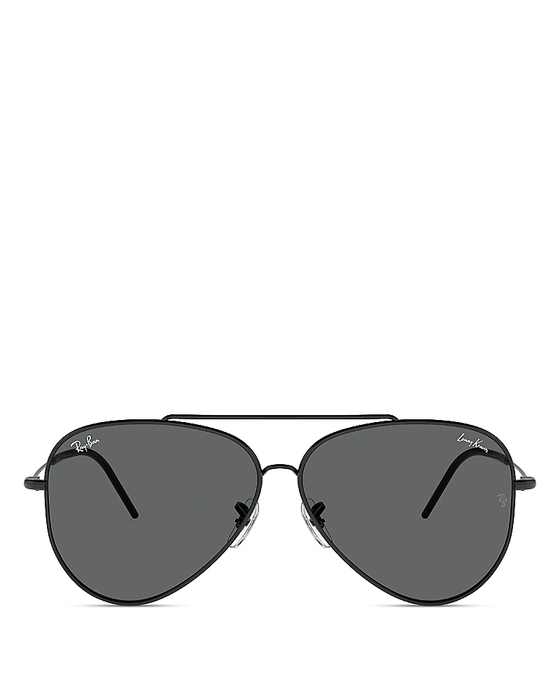 Ray-Ban Aviator Reverse Sunglasses, 62mm